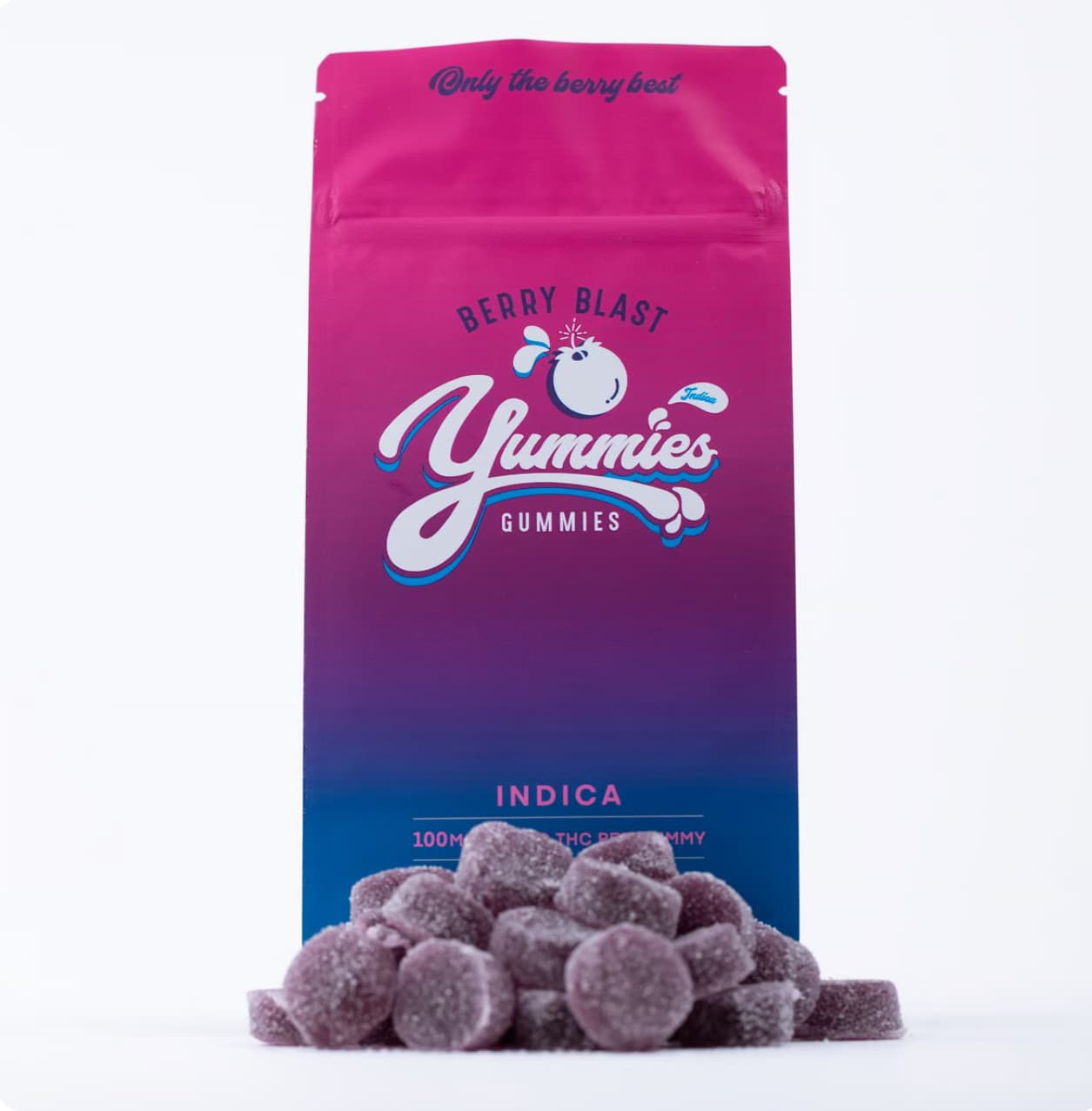 Yummies Berry Blast Gummies 10-pack | 100mg