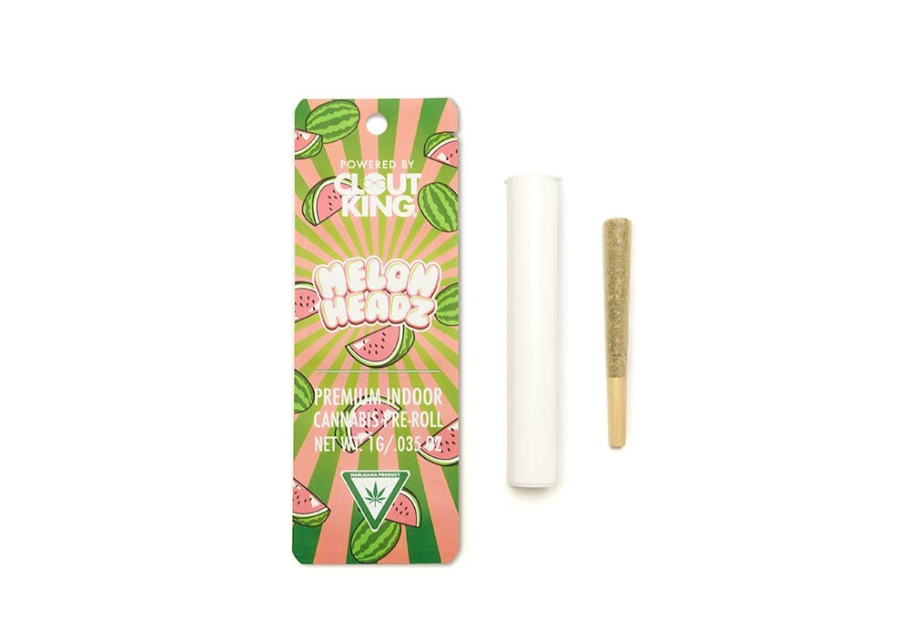 Clout King Clout King Melon Headz Pre-Roll 1g