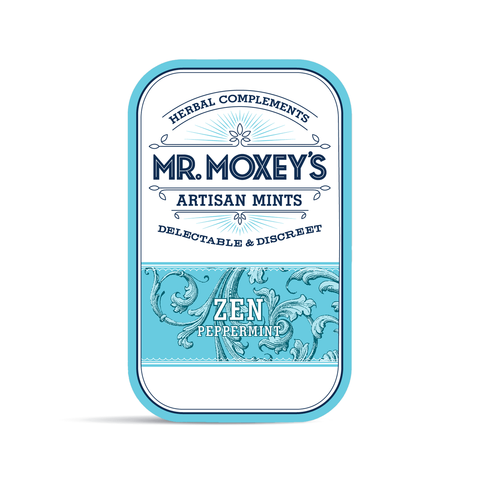 Mr. Moxey's Mints Moxey's-20mg-25:1 CBD Zen Peppermint Mints