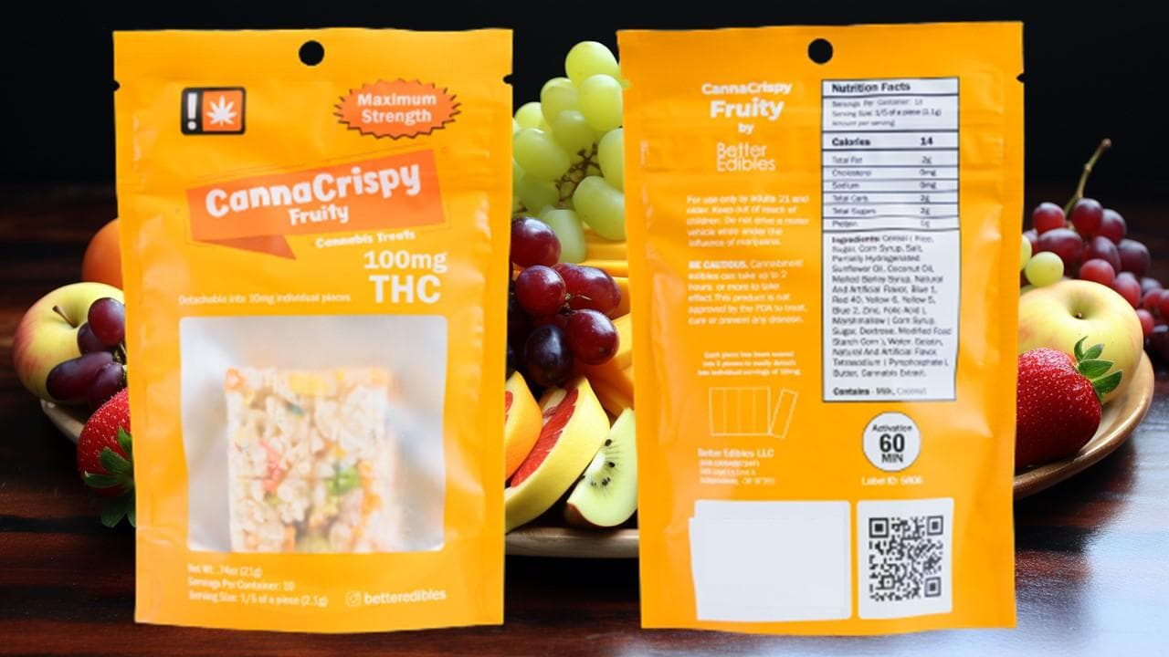 Canna Crispy 100mg Fruity Sativa