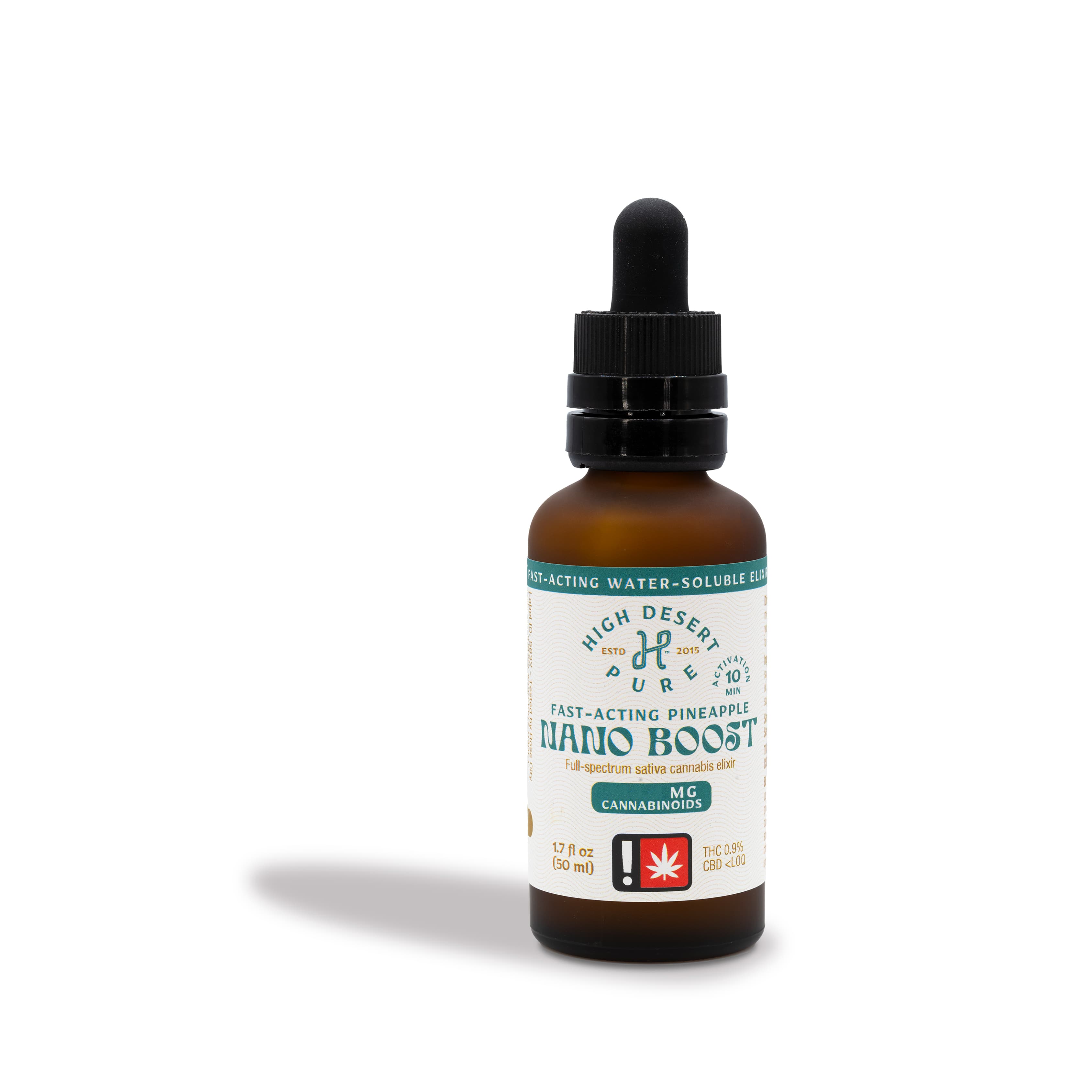 High Desert Pure NANO BOOST: PINEAPPLE FAST-ACTING ELIXIR Tincture | 1.7oz