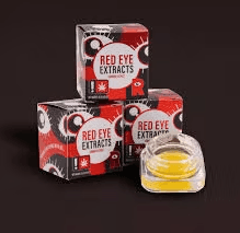 High Tech RED EYE | CURED RESIN | MANDARIN DRIP