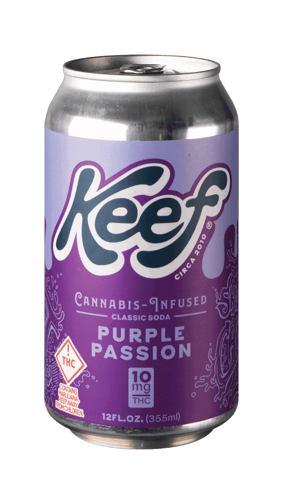 Keef PURPLE PASSION Soda | 100mg Beverages