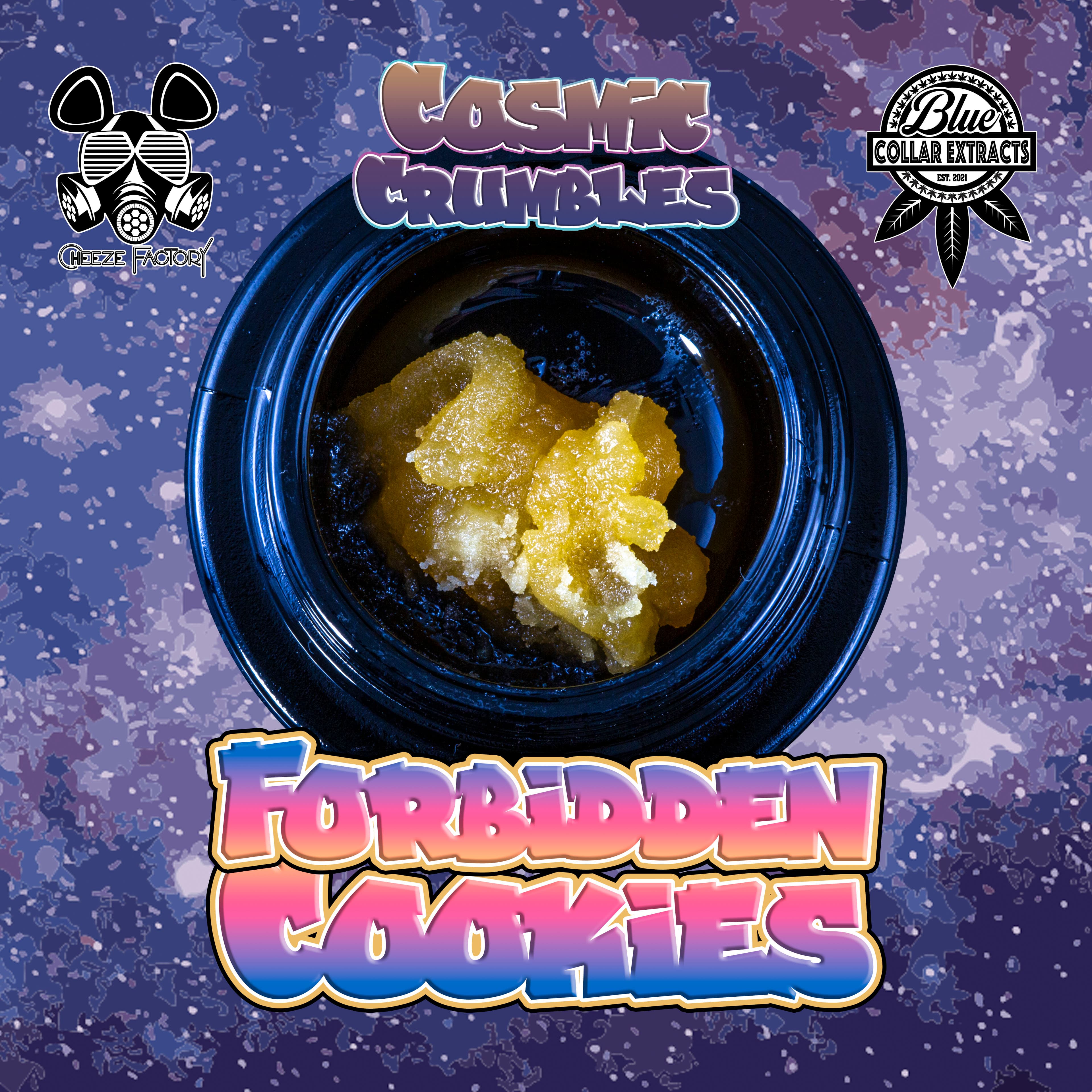 Blue Collar Cosmic Crumbles | Forbidden Cookies | Crumble