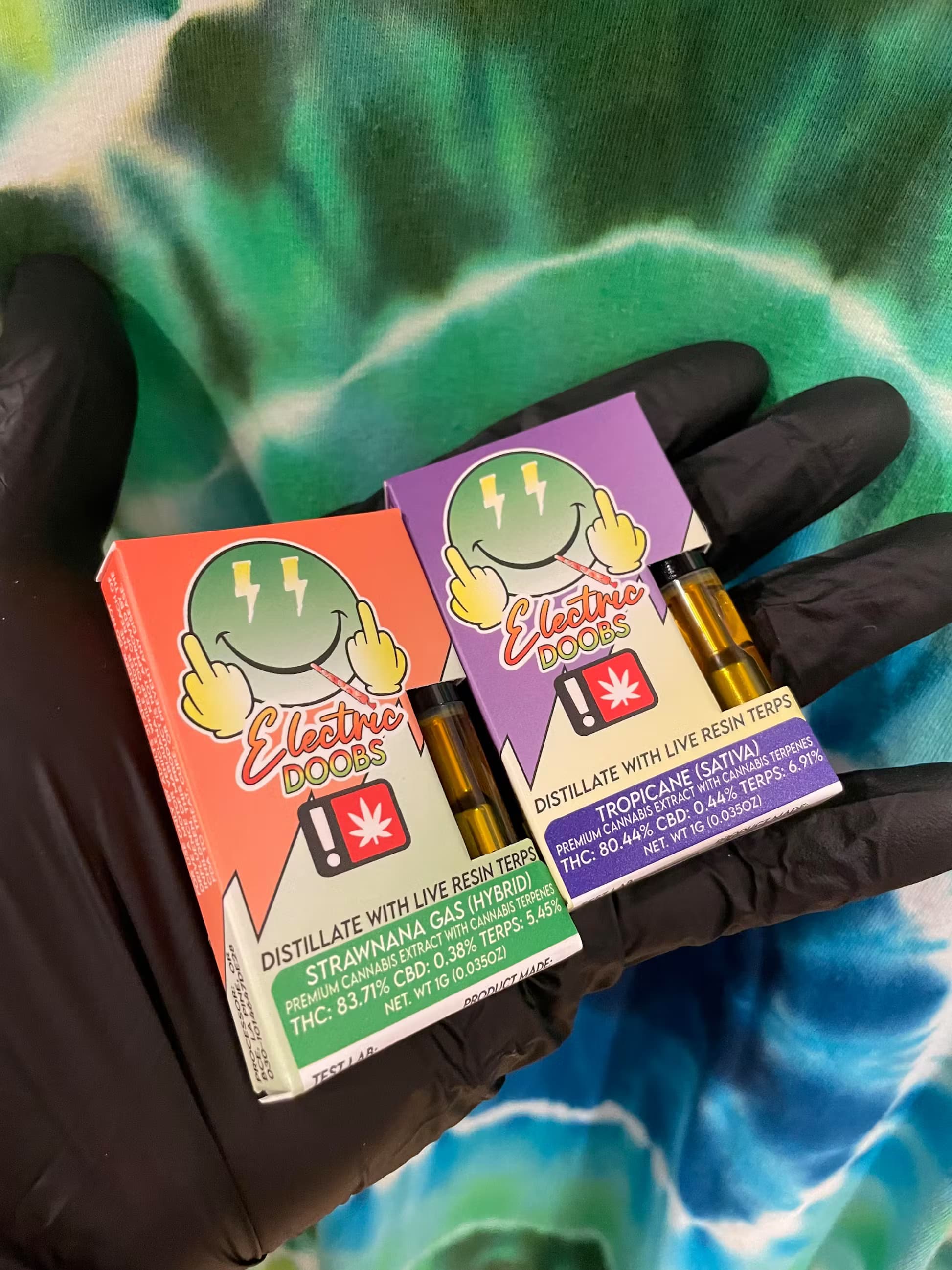 Blue Collar Electric Doobs | Tropicane | Live Resin + Distillate Cart