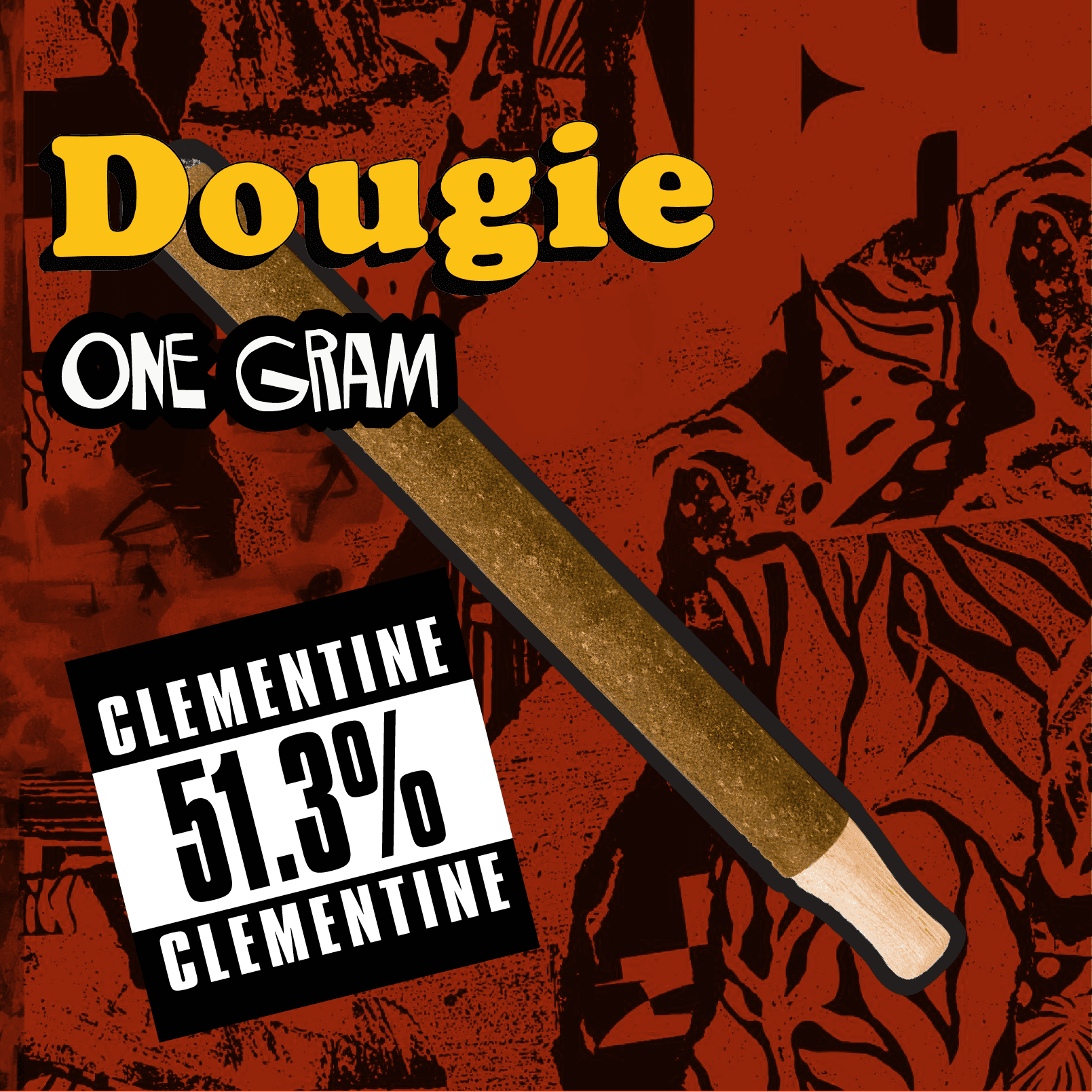 Dougie Dougie Clementine Infused Blunt