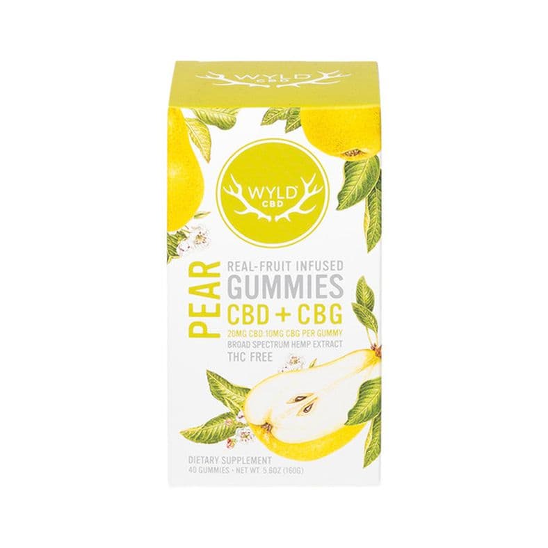 Wyld 250mg CBD Lemon - Hemp Gummies - Wyld