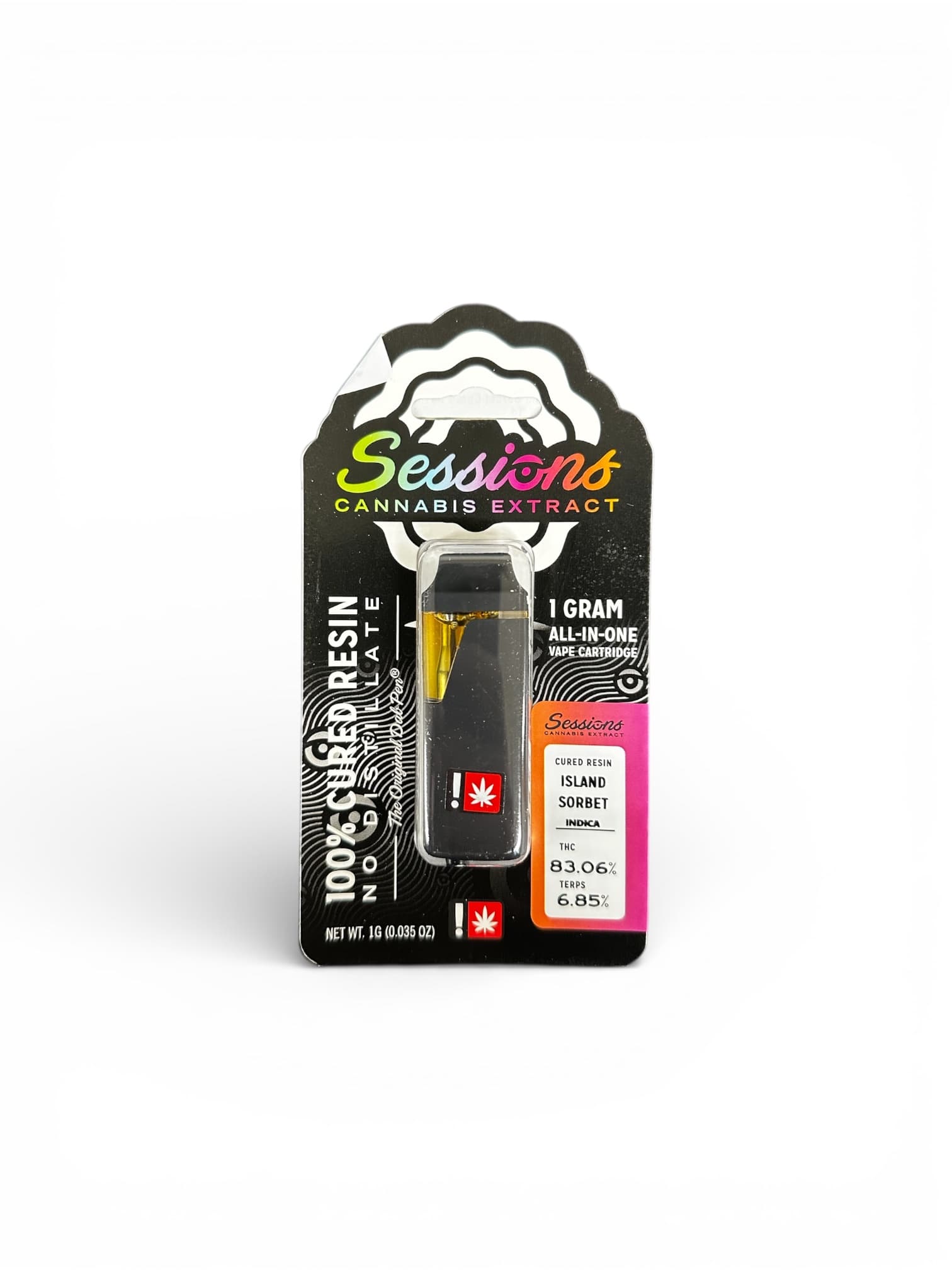 Sessions Island Sorbet Cured Resin Disposable AIO