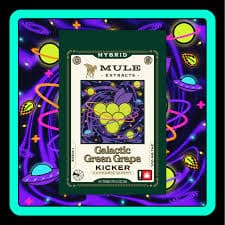 Mule Extracts Galactic Green Grape Hybrid Kicker | 100mg