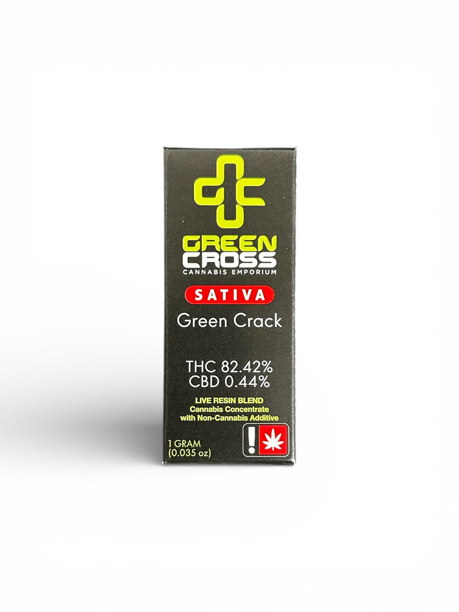 Green Cross Green Crack Sativa Cartridge