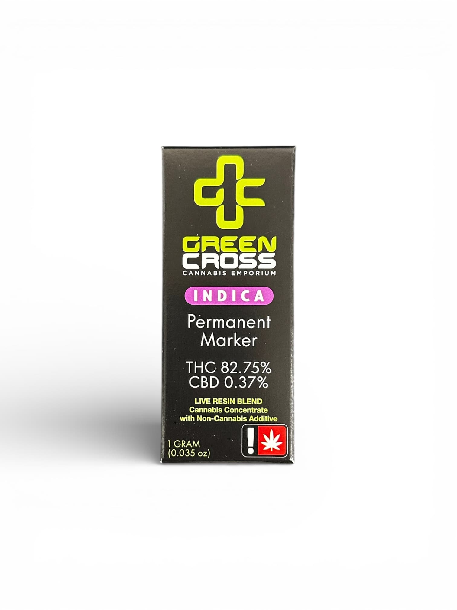 Green Cross Permanent Marker Indica Cartridge