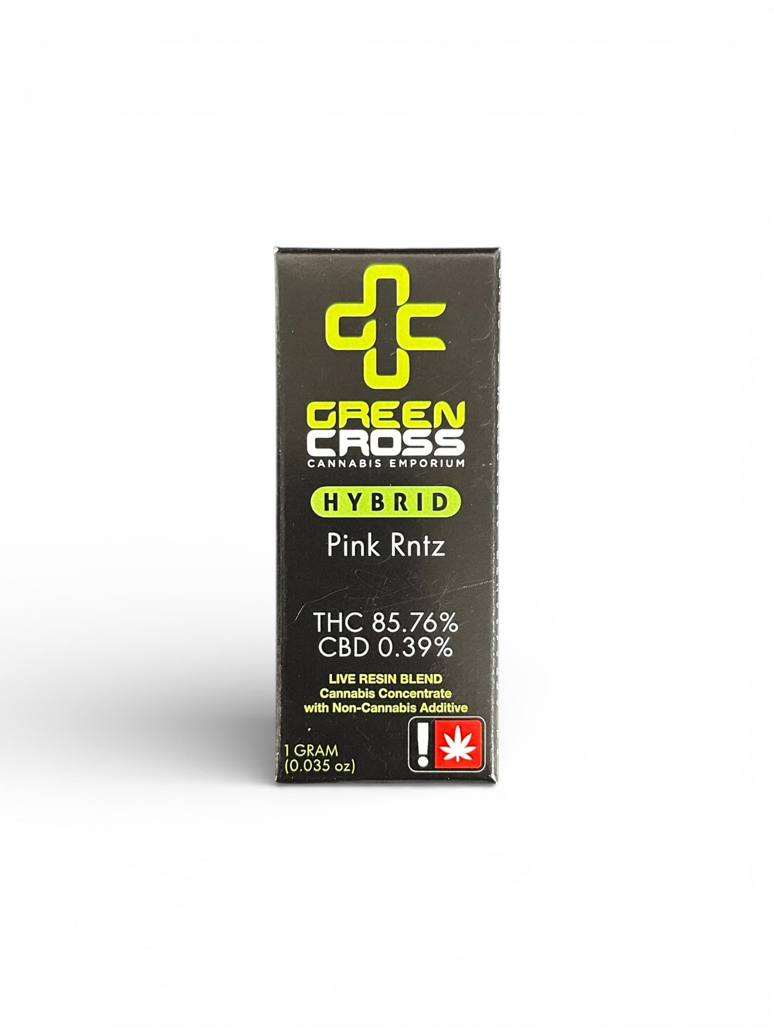 Green Cross Pink Rntz Hybrid Cartridge