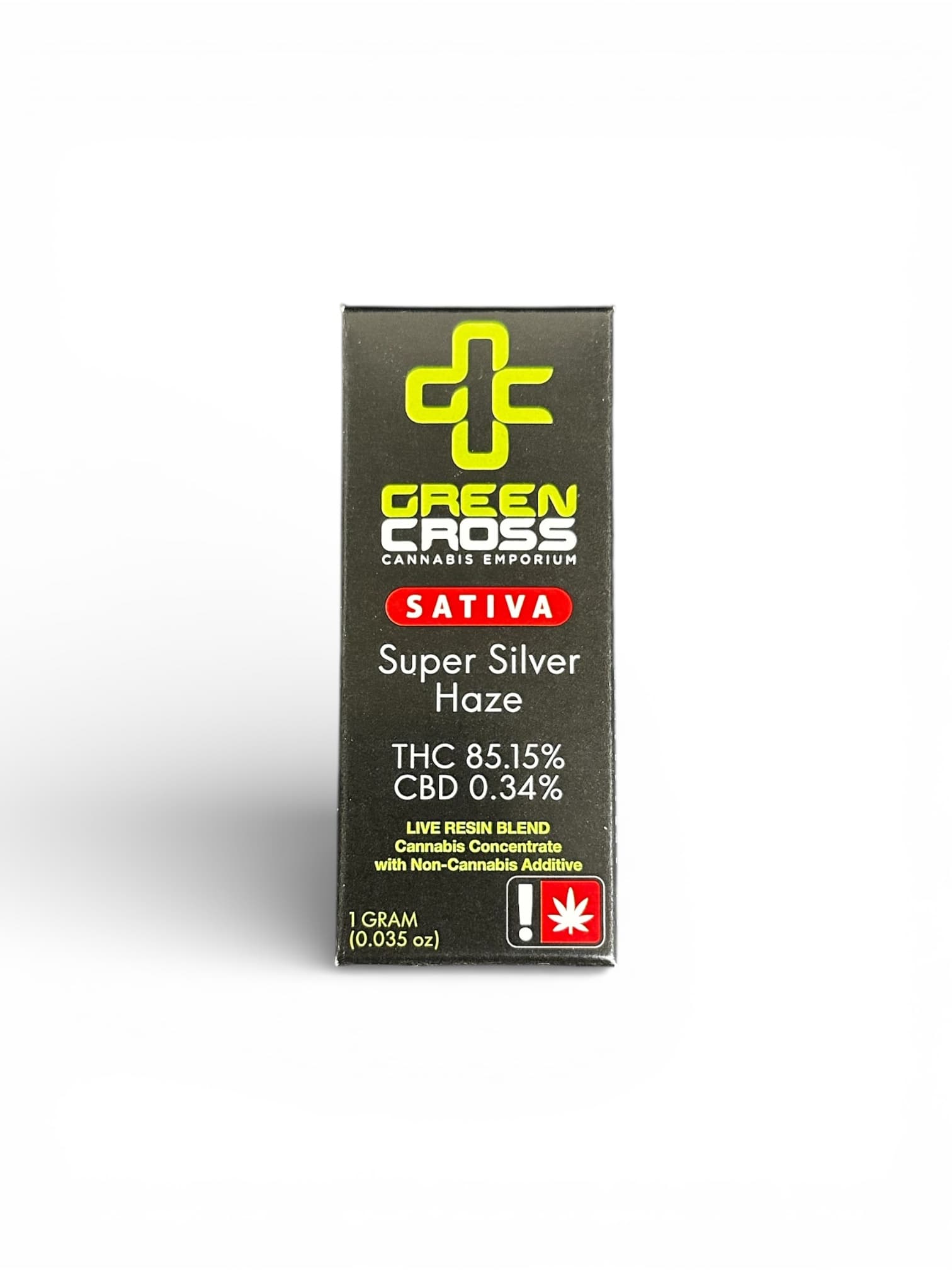 Green Cross Super Silver Haze Sativa Cartridge