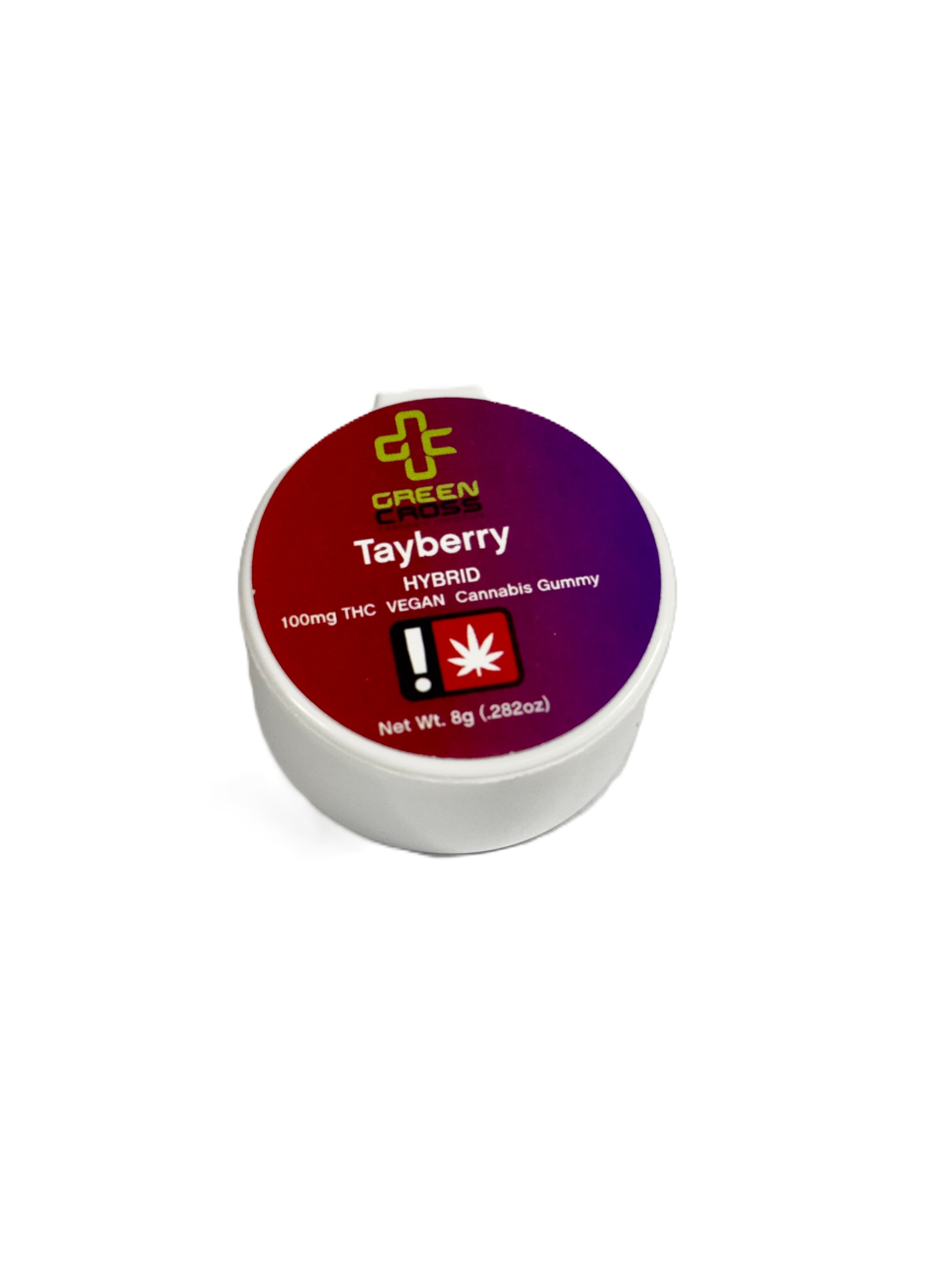 Green Cross Tayberry Hybrid Gummy