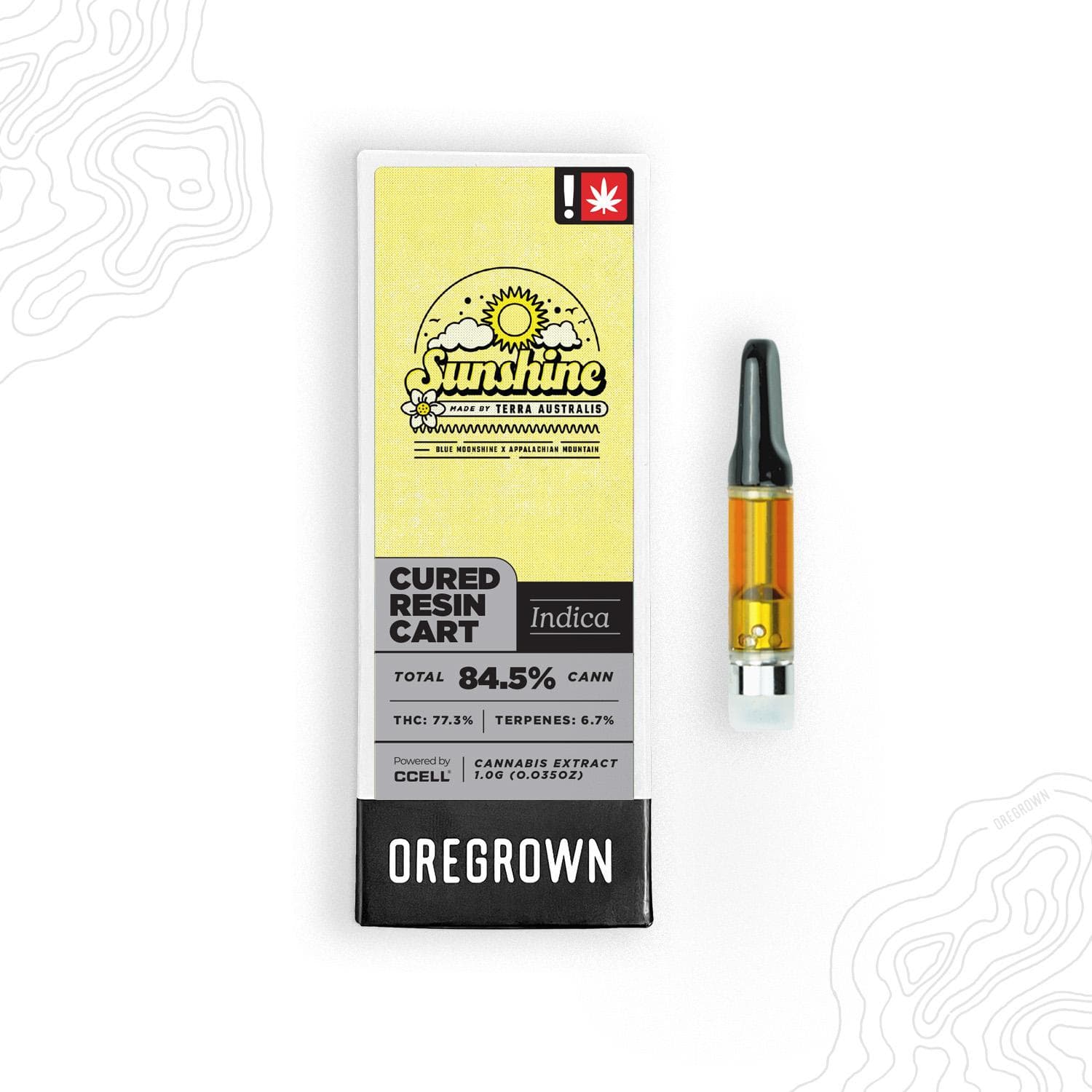 Oregrown Sunshine | Cured Resin 510 | 1g