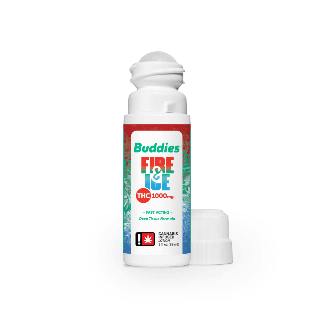 Buddies Fire and Ice THC Roll-On