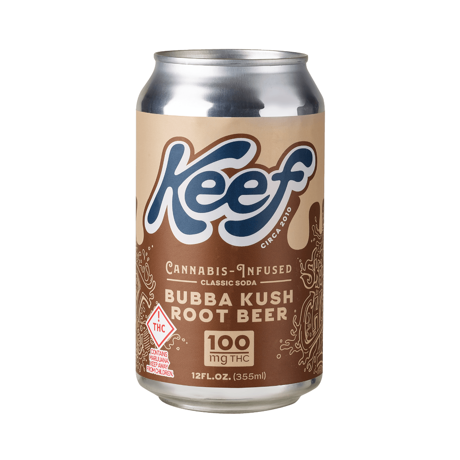 Keef KEEF | Bubba Kush 100mg Soda