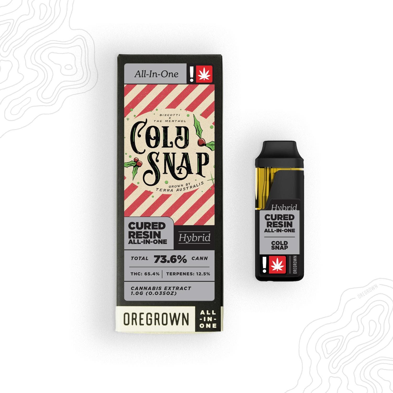 Oregrown Cold Snap | Cured Resin All-In-One | 1g