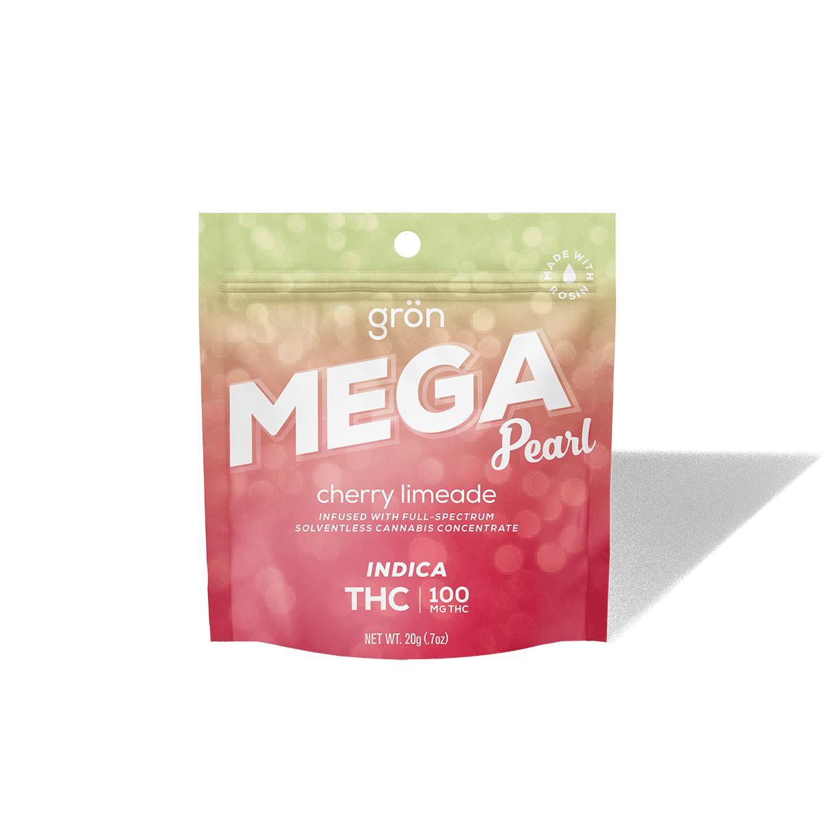 Grön Gron | Cherry Limeade | Mega Single Pearl