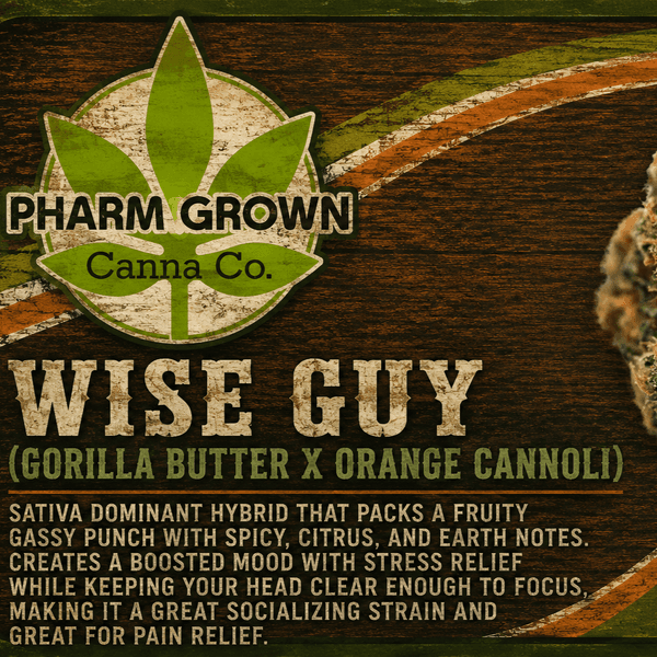 Pharm Grown Pharm Grown | 3.5g | Wise Guy