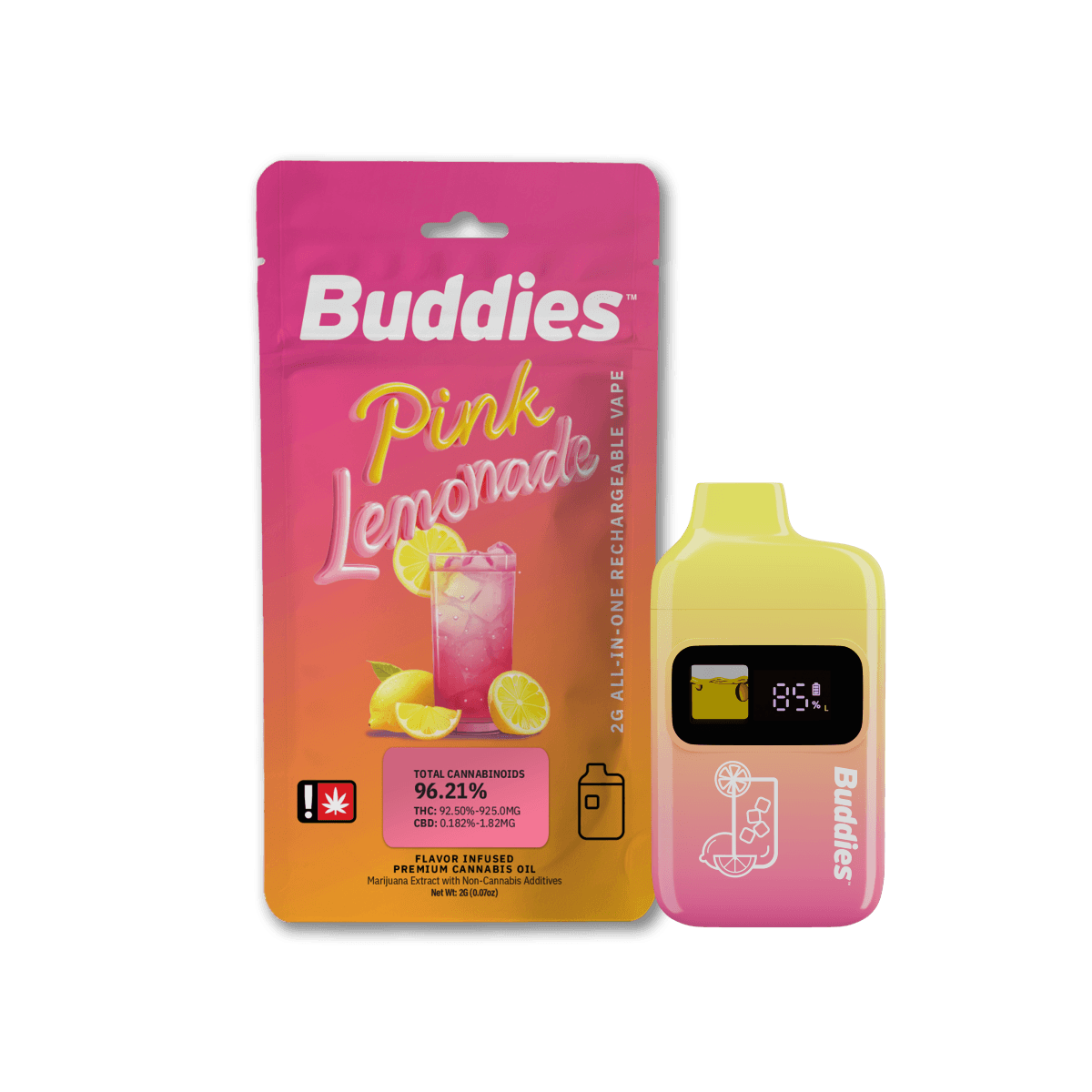 Buddies Melon Gum Flavored Distillate AiO (H)