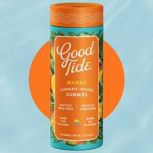 Good Tides Good Tide 100mg Mango Indica Gummies
