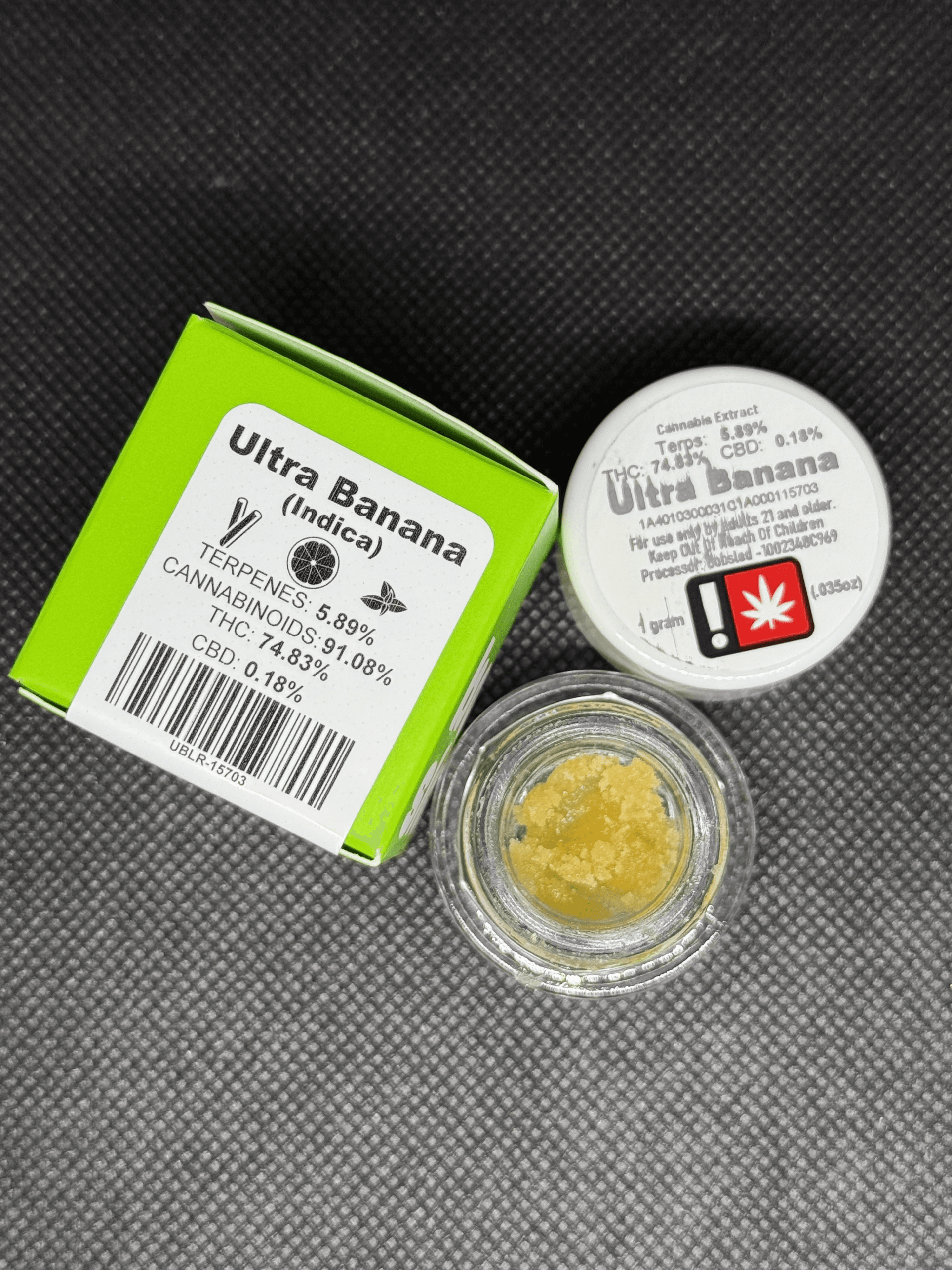 Bobsled Extracts Ultra Banana - Dabs Live Resin
