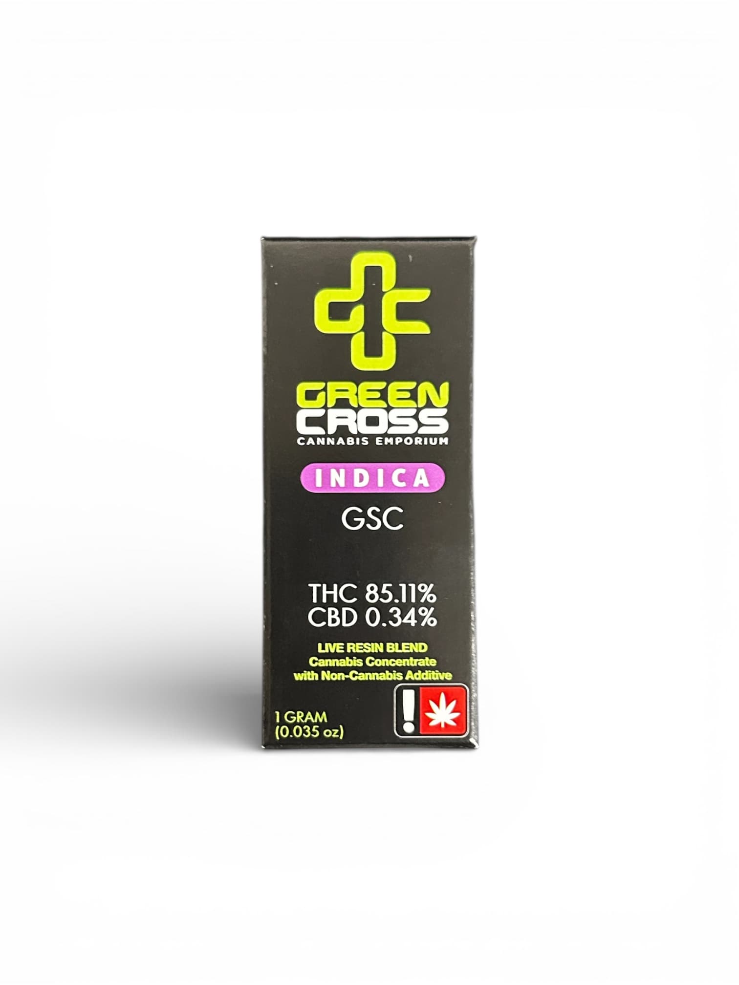Green Cross GSC Indica Cartridge