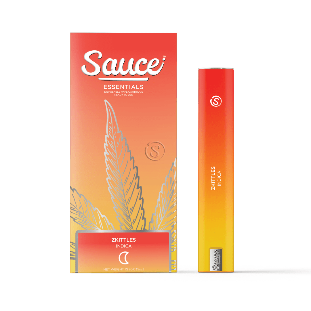 Sauce Essentials | ZKITTLES Disposable Live Resin Flavored Cartridge