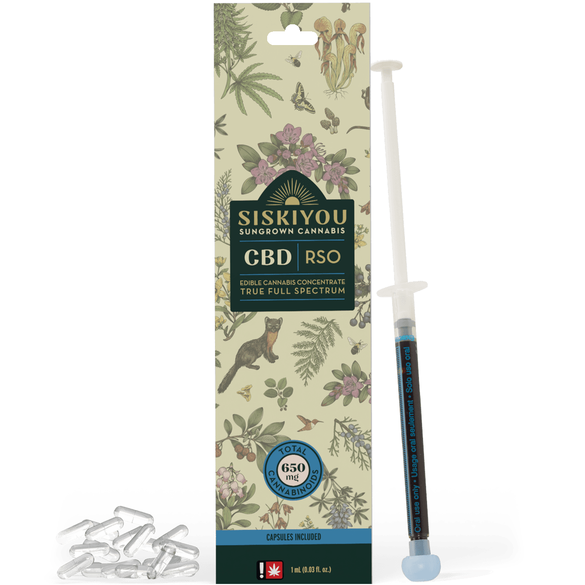 Siskiyou Sungrown CBD RSO