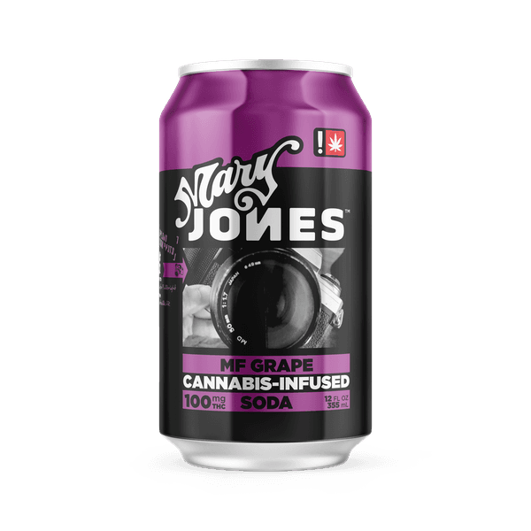 Mary Jones Mary Jones 100mg MF GRAPE Soda Beverages