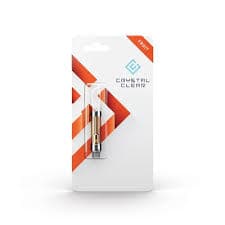 Crystal Clear Peach Ringz by Marmas Bar 1g C-Cell Vape Crystal Clear