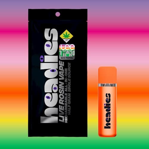 Headies Tee Time Live Rosin Disposable | 0.5g (DOH)
