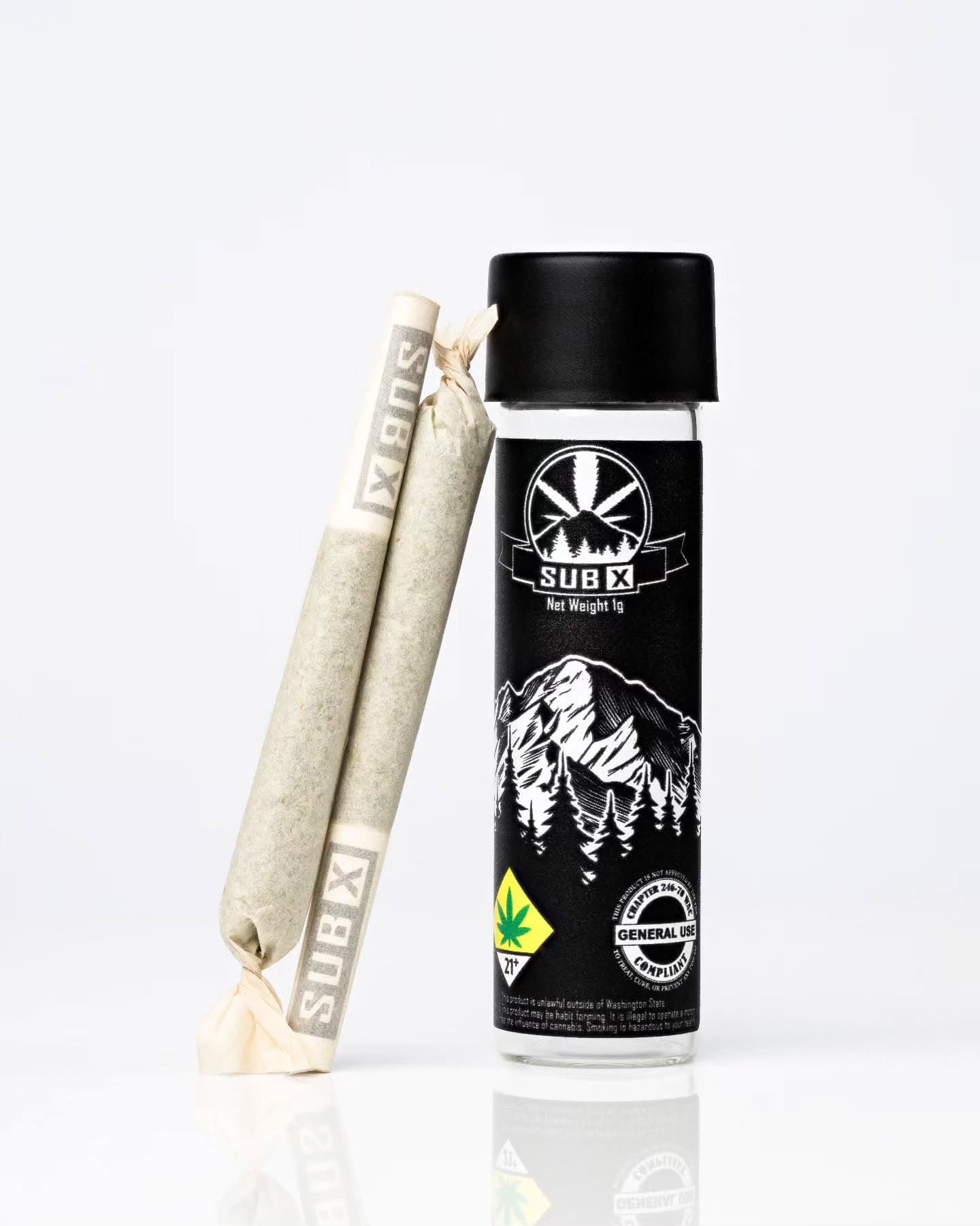 SUBX Koffee Limedog Pre-Roll 2pk | 1g (DOH)