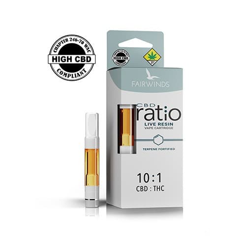 Fairwinds CBD 10:1 Ratio Cartridge (DOH)