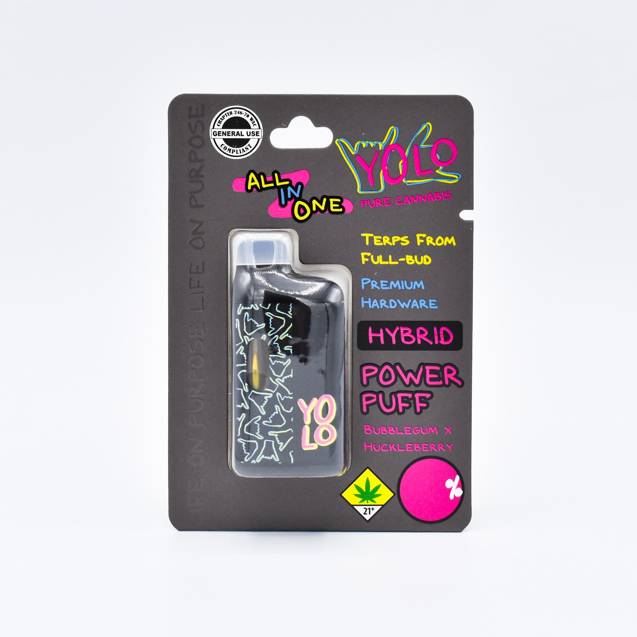 Yolo Power Puff All-in-One Disposable | 1g (DOH)