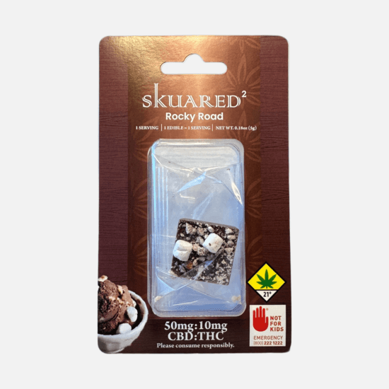 Skuared Rocky Road 5:1 CBD Squares | Single (DOH)