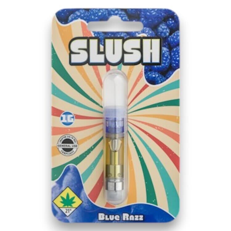Slush Blue Razz - Flavored Cartridge