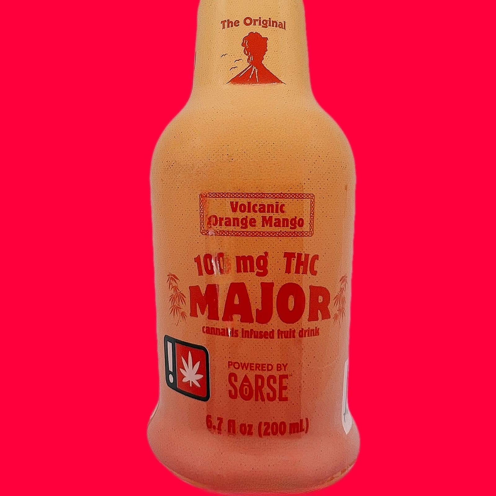 MAJOR Major: Orange Mango - Beverage 100mg Edibles