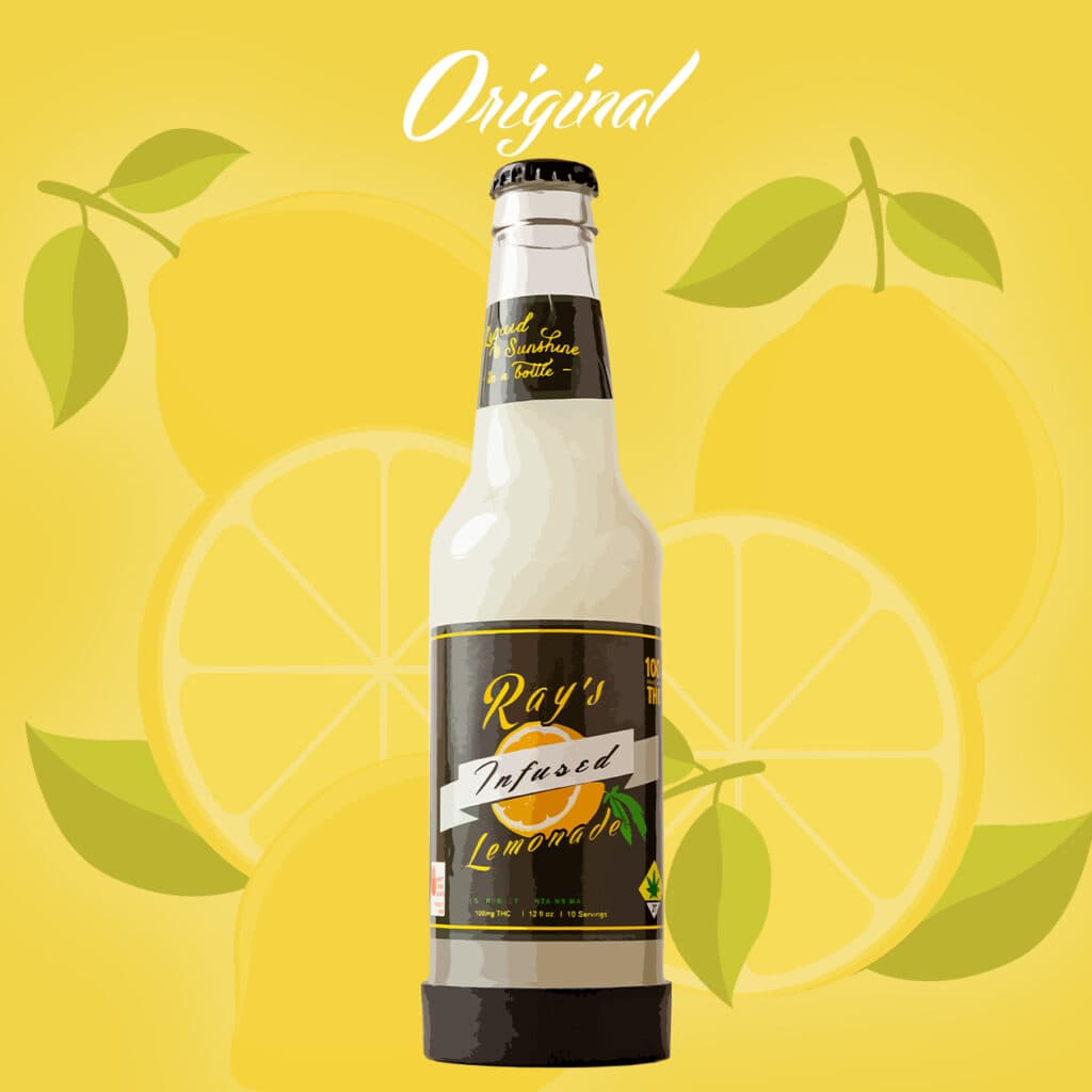 Ray's Lemonade Ray's | Original Lemonade | 100mg THC (DOH Compliant)