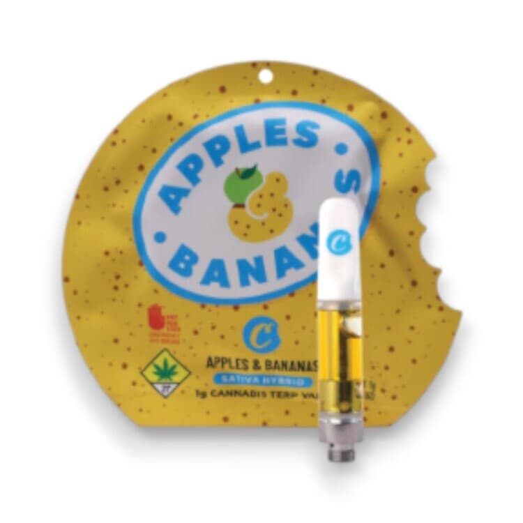 Cookies Apples & Bananas Natural Terps Cartridge | 1g