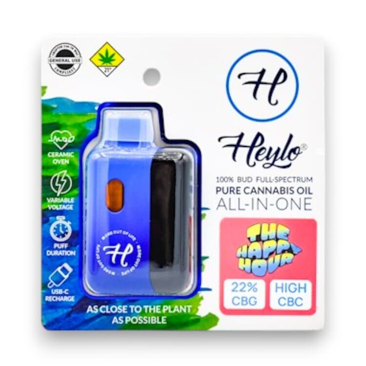 Heylo Happy Hour Live Resin Disposable (Heylo)