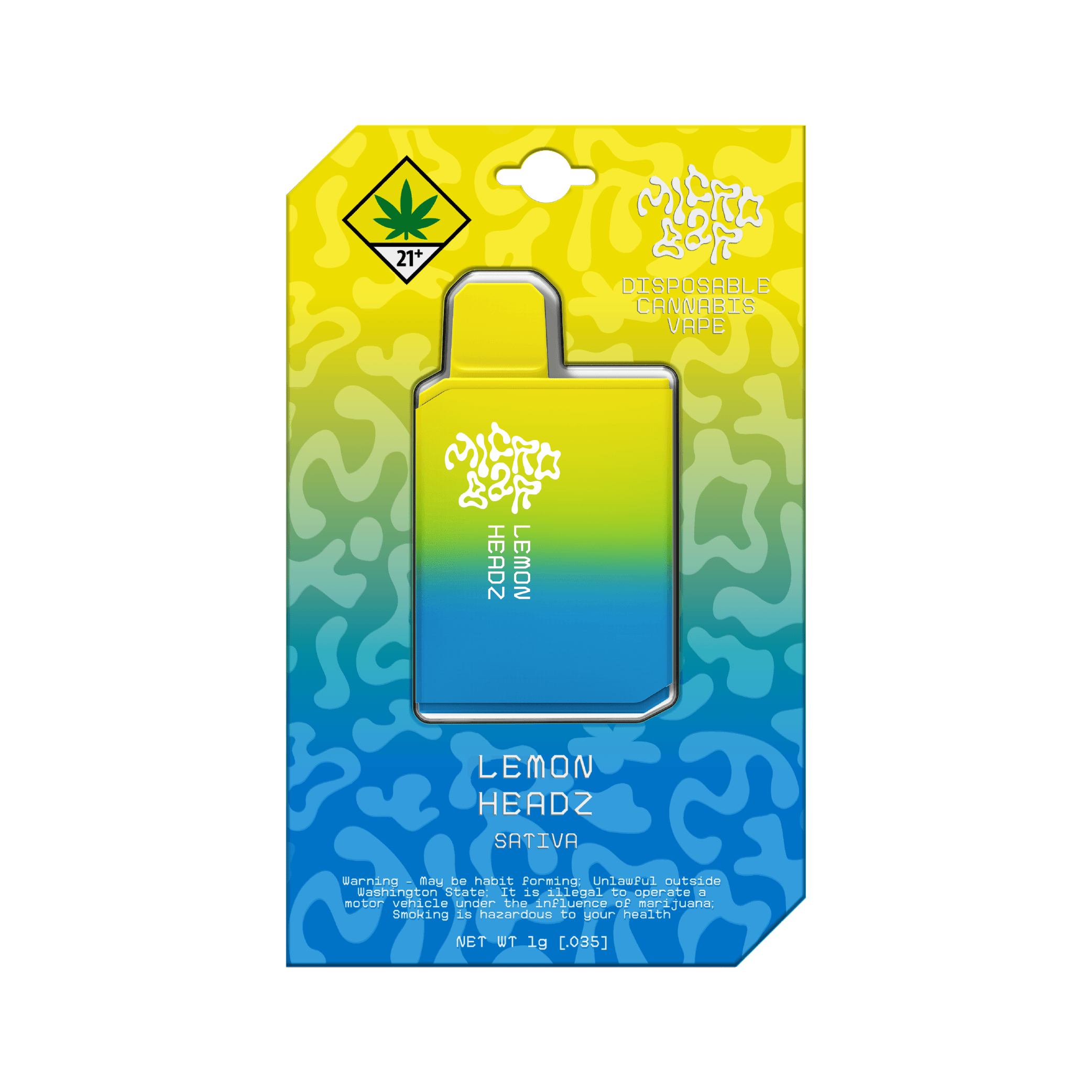 Micro Bar Lemon Headz Disposable | 1g