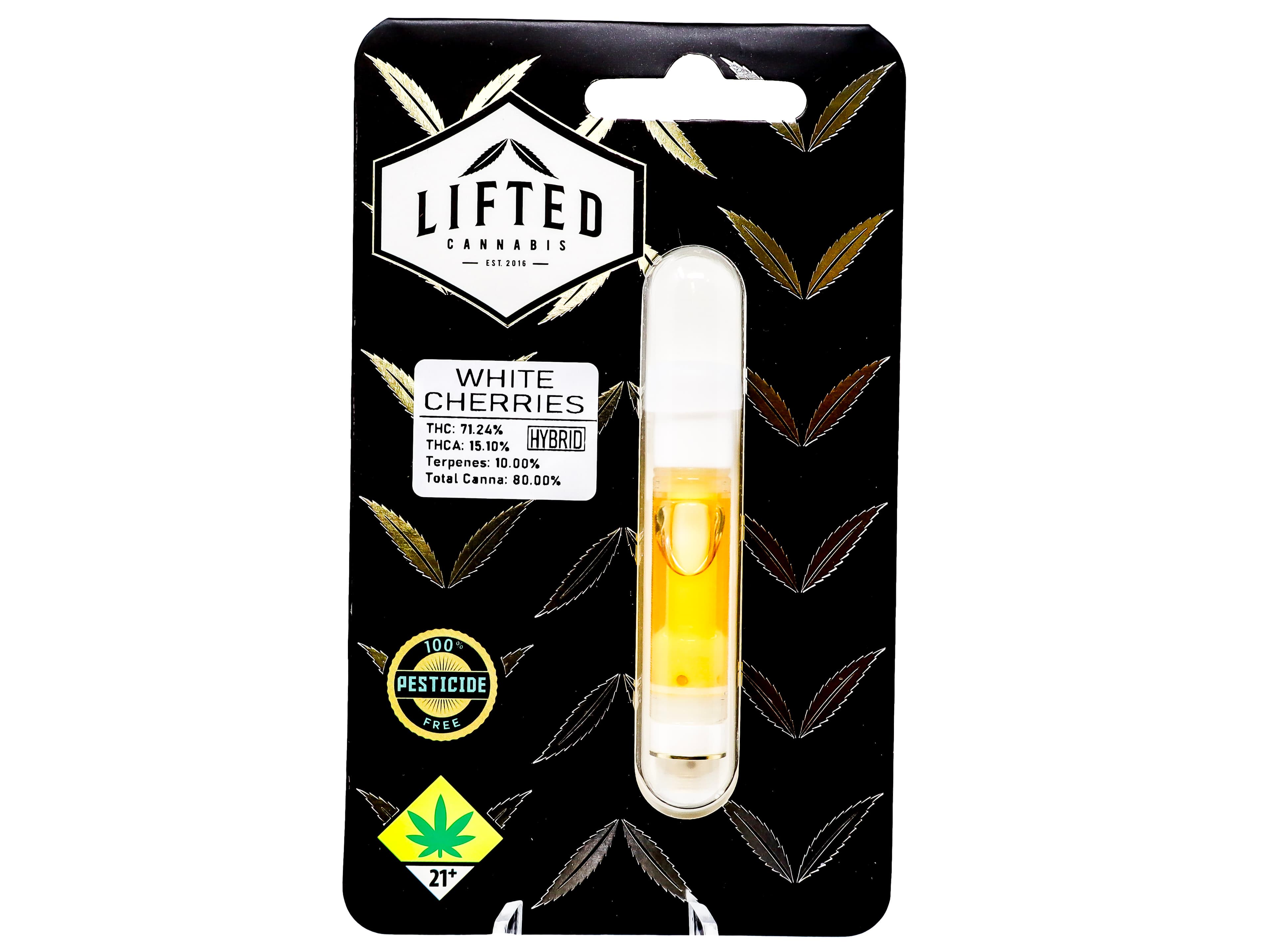 Lifted LFT White Cherries Distillate Cart 52671