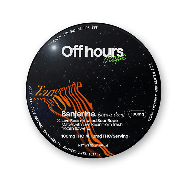 Off Hours Live Resin Rope (Banjerine - Sour Tangerine Sunrise)