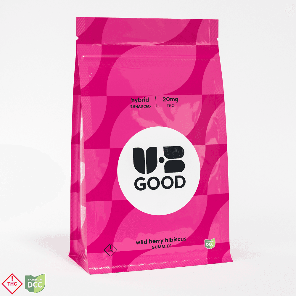 UB GOOD Wild Berry Hibiscus Go Gummies