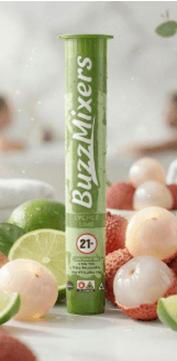 BuzzMixers Lychee Lime - 10mg 1pk Drink MIx Beverages