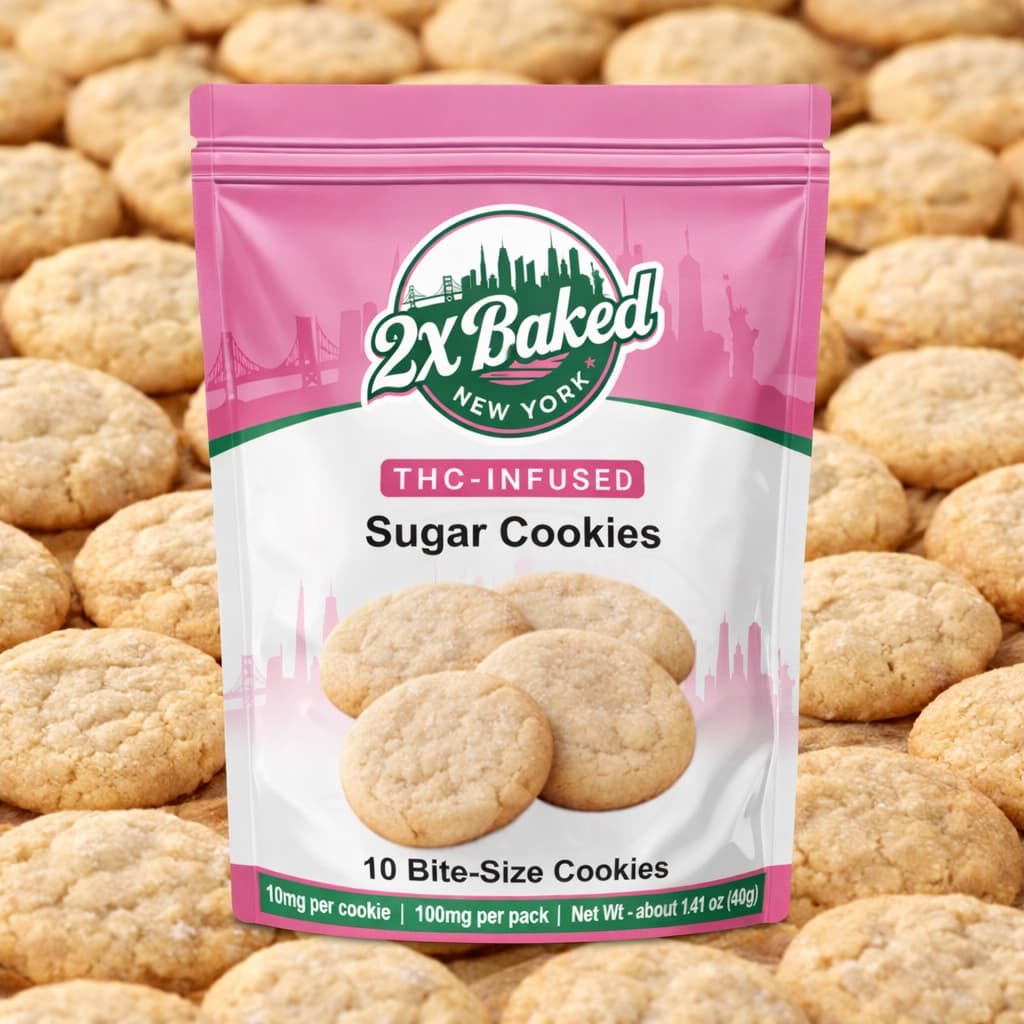 2X Baked Sugar Cookies | 10pk