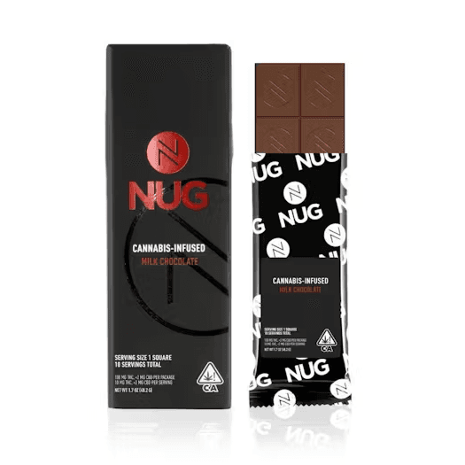 NUG MILK CHOCOLATE 100MG BAR