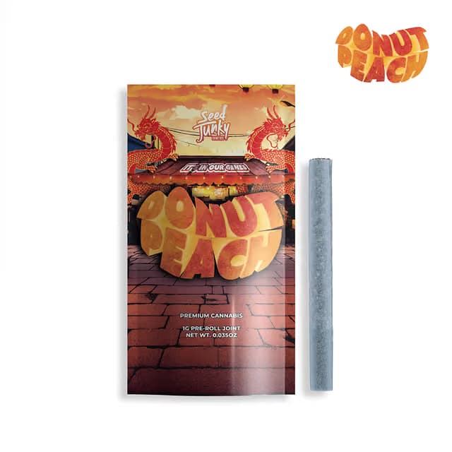 Seed Junky Donut Peach - 4pk